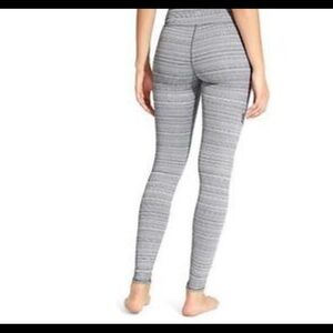 𝅺athleta Jacquard Chaturanga High Rise 7/8 Tight Leggings Yoga Pants - Size S.
